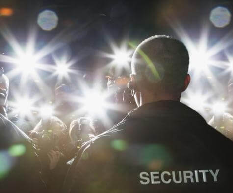 Entertainment Security Guard Services